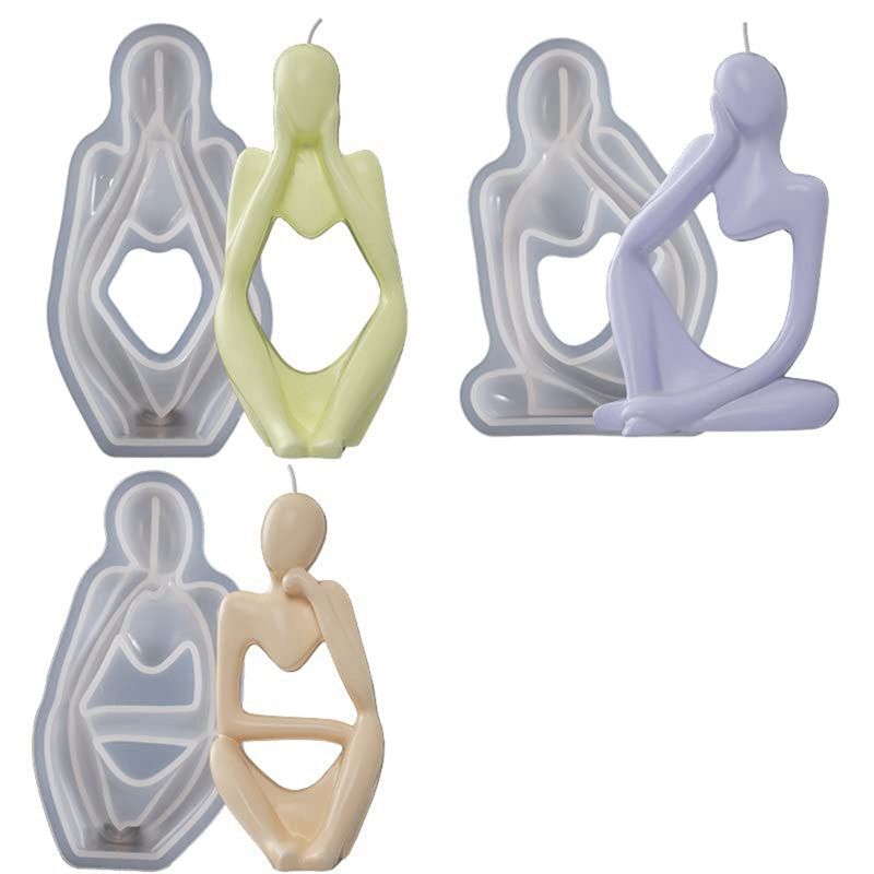 Art Craft Description - AA73 Lot de 3 moules en