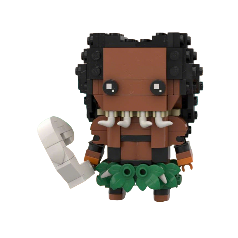 Art Craft Gift Ideas - 199 pièces MOC BrickHeadz Modèle Maui