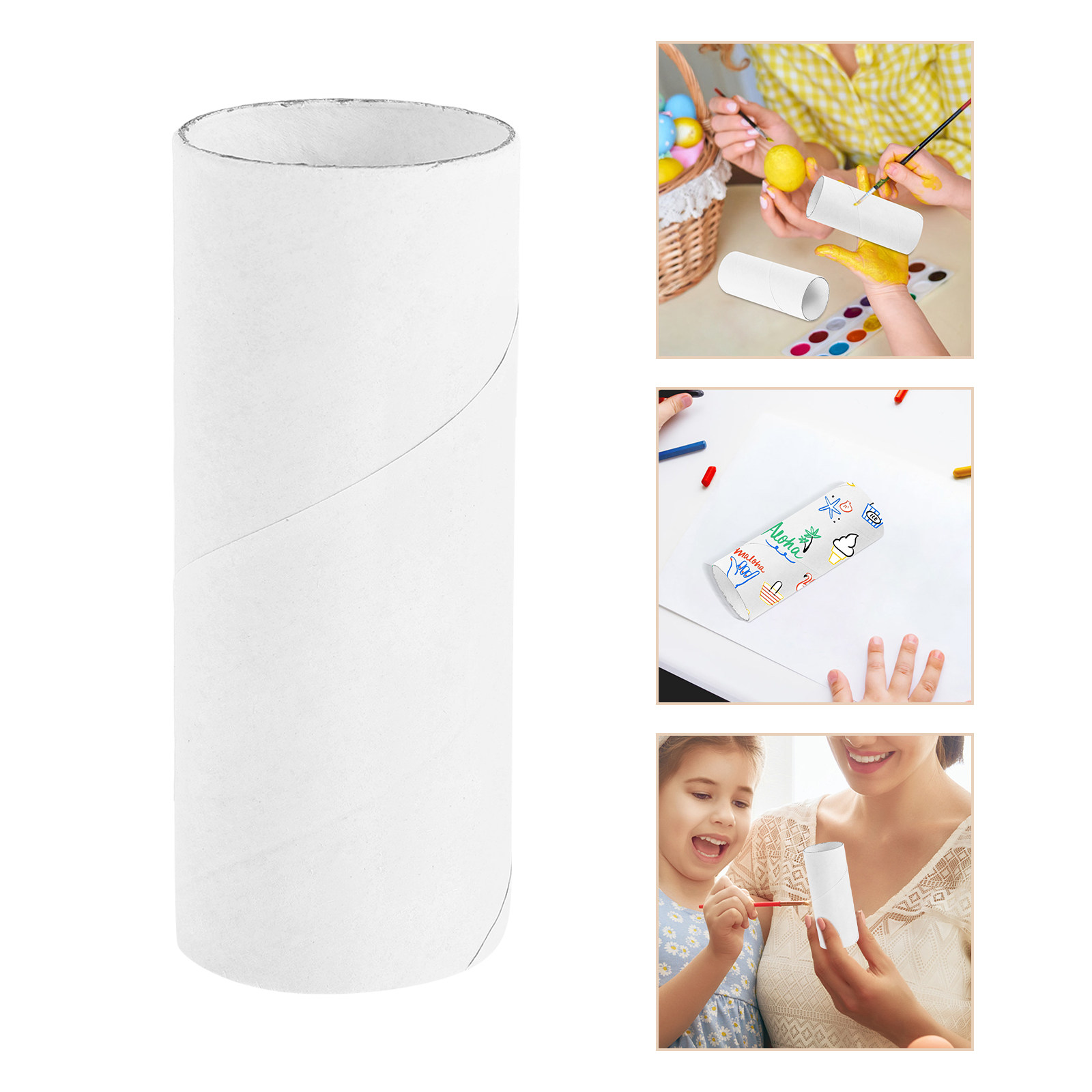Art And Craft Recycle - 15 tubes en papier kraft, rouleaux