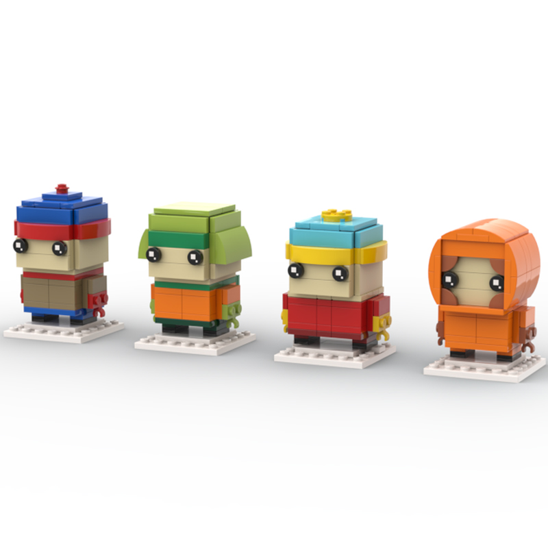 Art Craft Gift Ideas - 336 pièces MOC South Park BrickHeadz