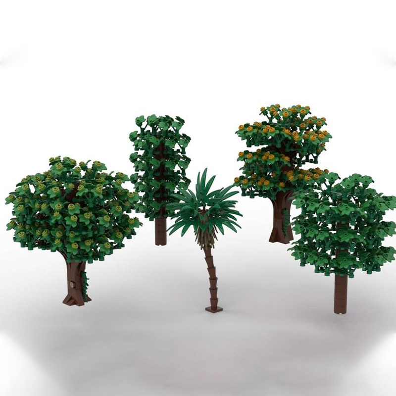 Art Craft Gift Ideas - Pack de 2076 pièces MOC Arbre,