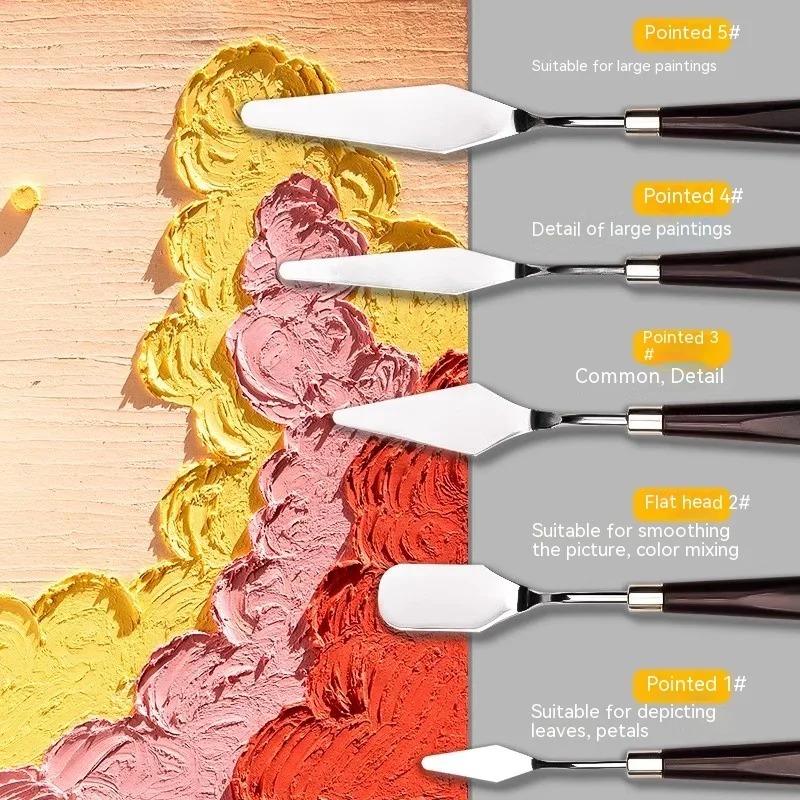 Ensemble complet de grattoir d - Painting Knife Palette avis et prix