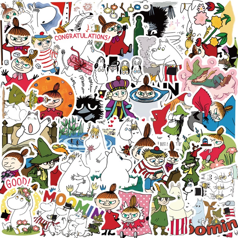50 autocollants Moomin impermé - Artwork Craft avis et prix