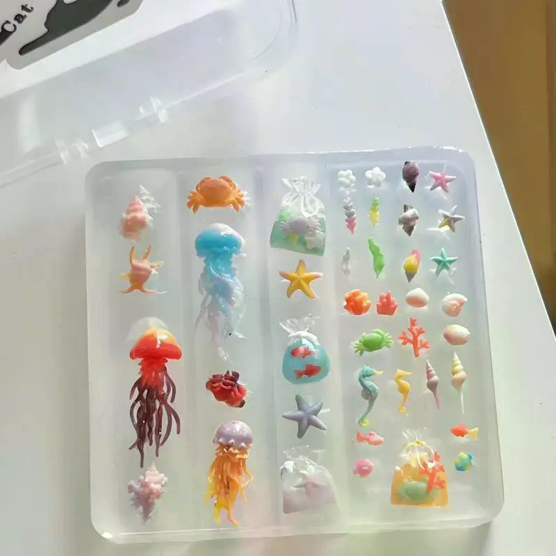 Moule à ongles en silicone 3D  - Art Craft Jellyfish avis et prix