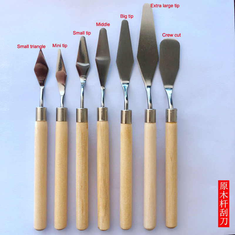 【Happy】 7 pièces/ensemble de c - Painting Knife Palette avis et prix