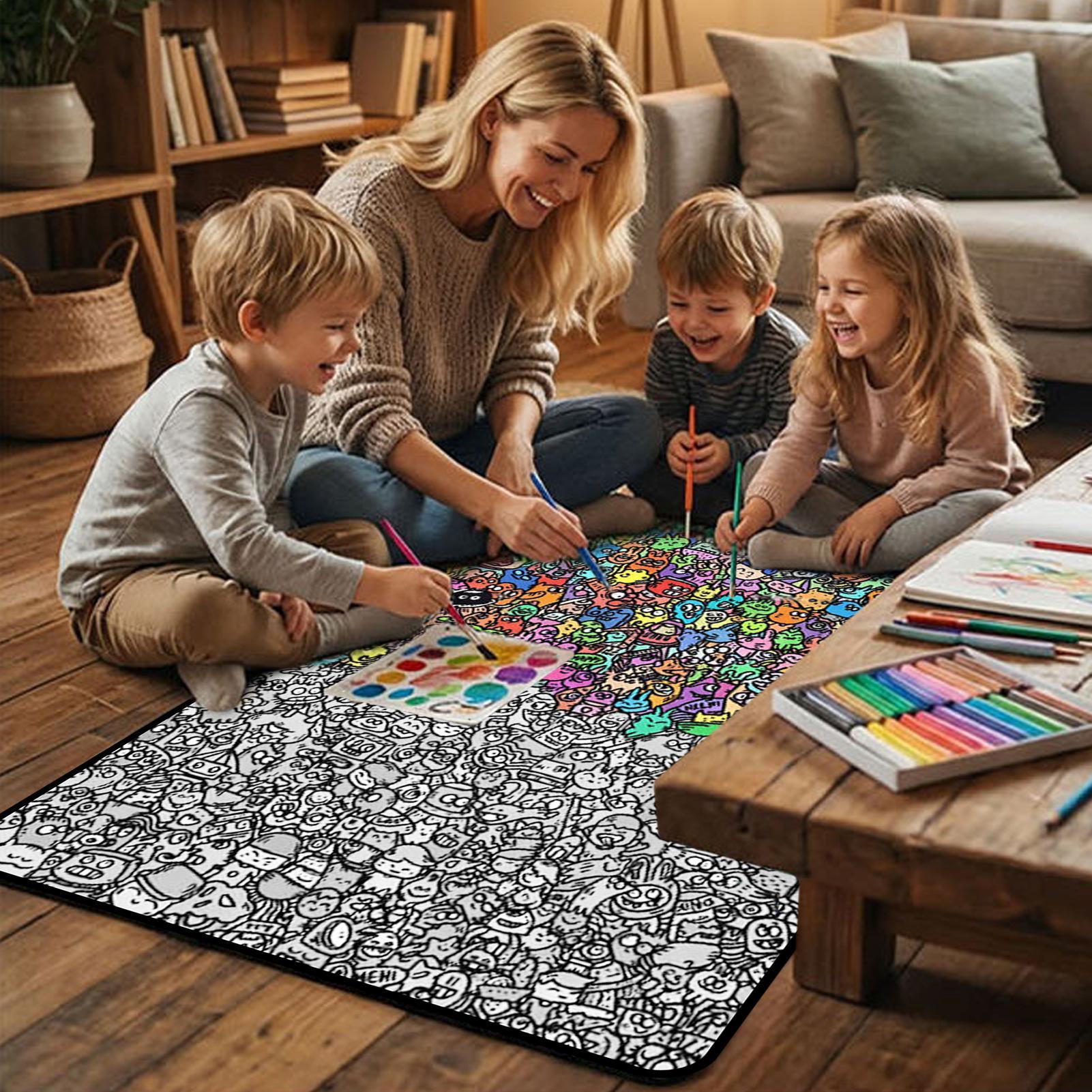 Couverture à colorier DIY lava - Art Craft For Preschool avis et prix