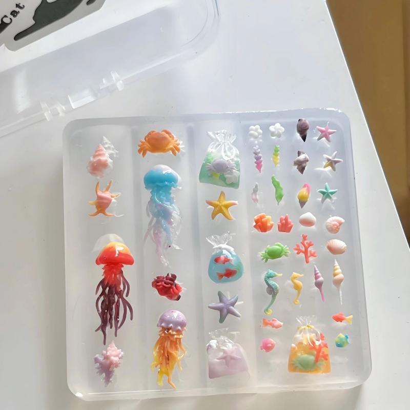 Moule de manucure en silicone  - Art Craft Jellyfish avis et prix