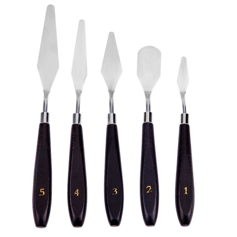 Lot de 5 couteaux à peinture,  - Painting Knife Palette avis et prix