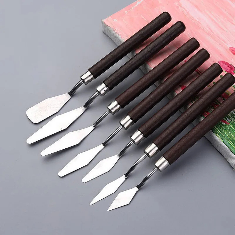 Lot de 1/2 spatules à peinture - Painting Knife Palette avis et prix