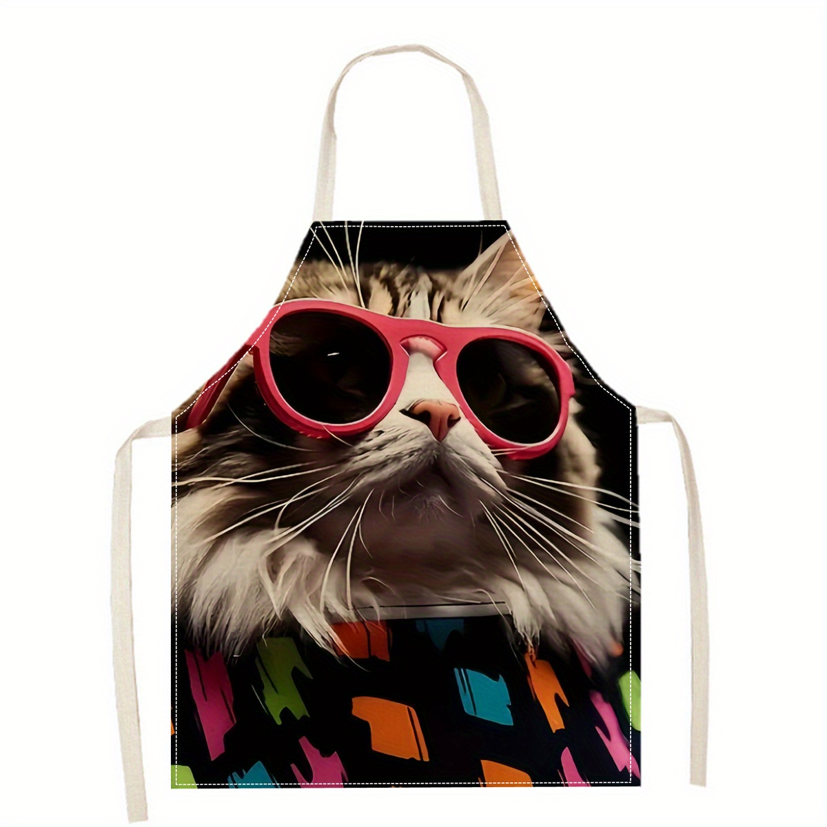 Tablier en lin amusant avec im - Art Craft Gift Ideas avis et prix