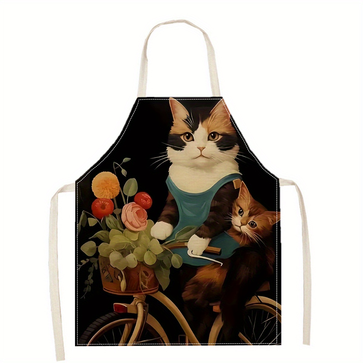 Tablier en lin amusant avec im - Art Craft Gift Ideas avis et prix