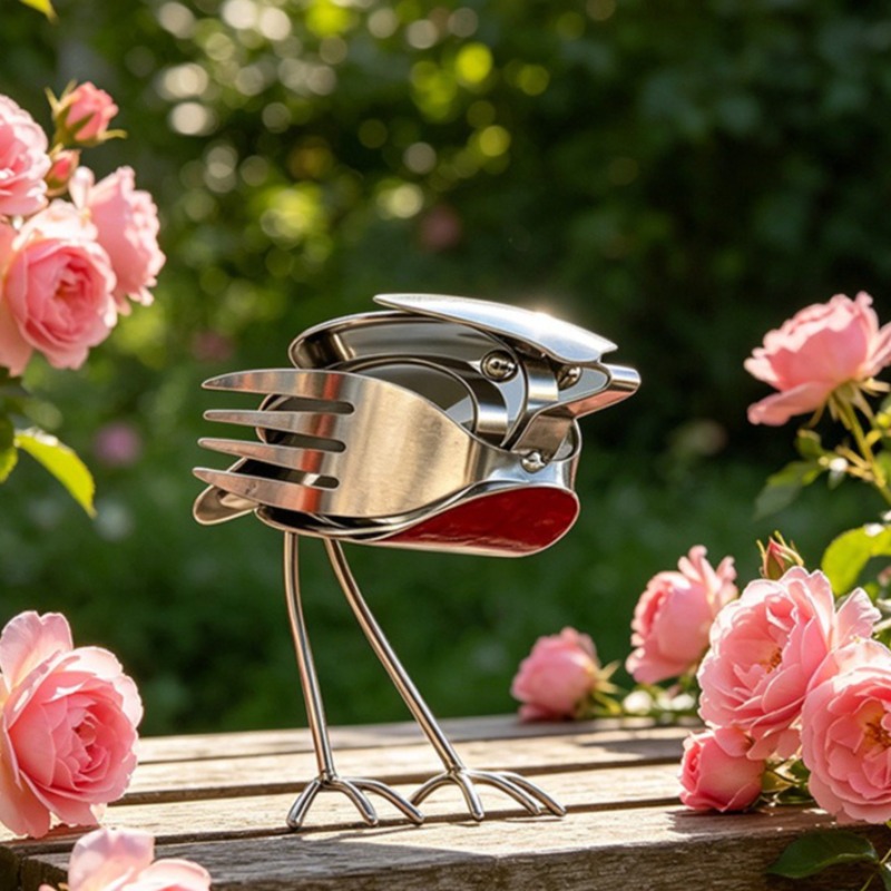 Sculpture d'oiseau Robin en mé - Art And Craft Recycle avis et prix