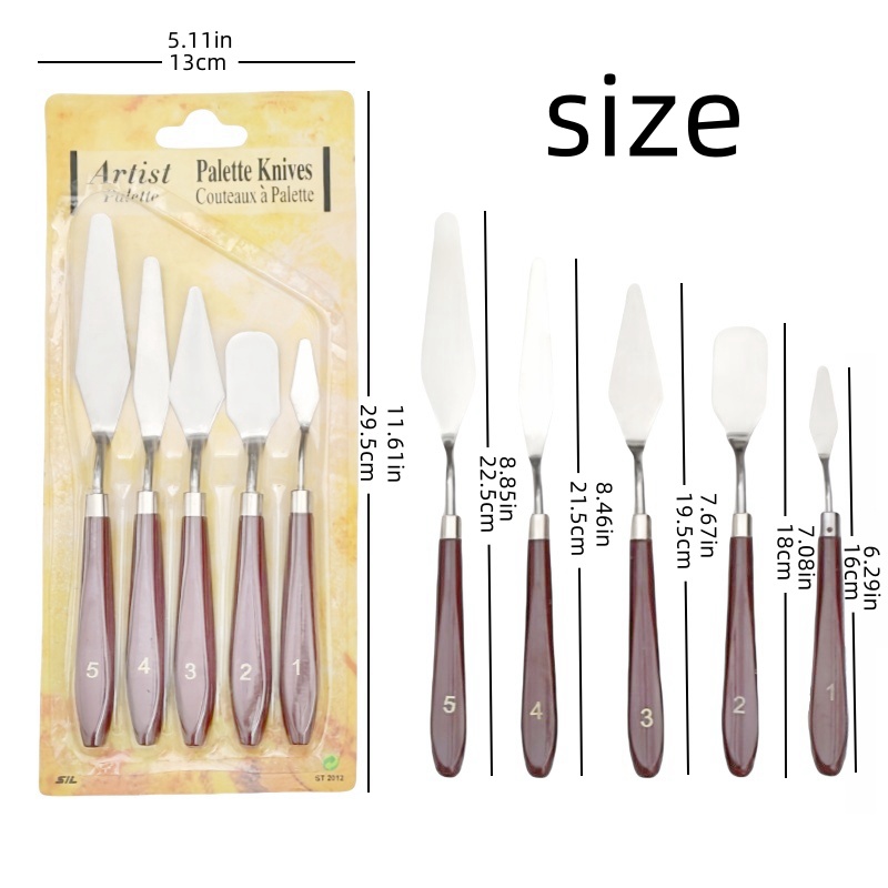Matériel d'art : Couteau à pal - Painting Knife Palette avis et prix